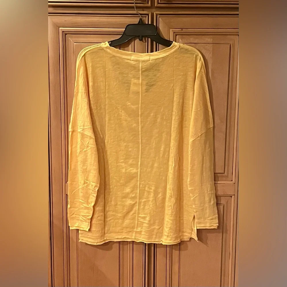 NWT Free People On My Mind V Neck Top